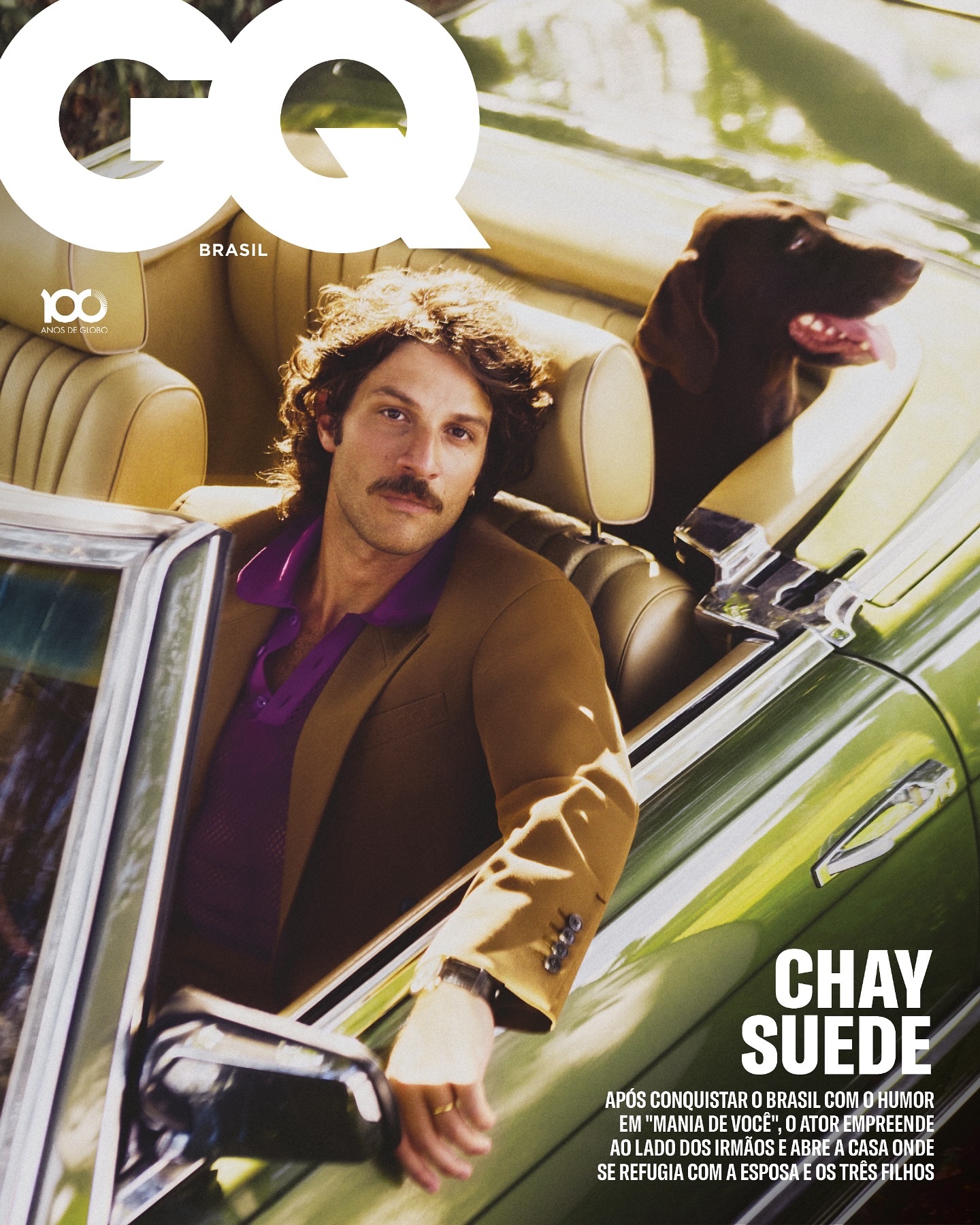 Capa da GQ Brasil com Chay Suede