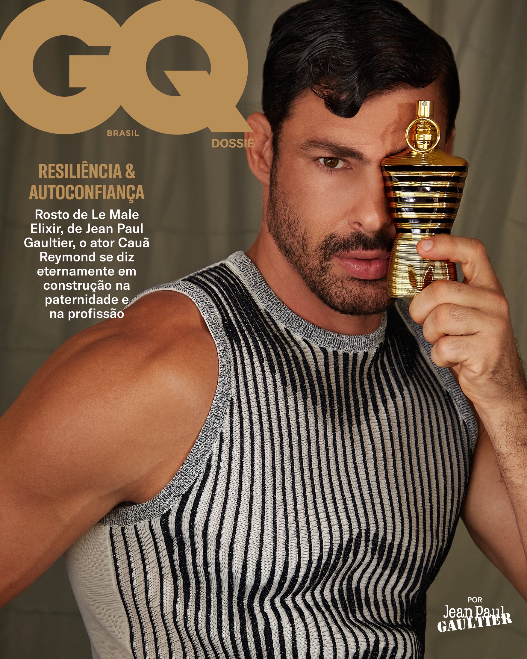 Capa da GQ Brasil Dossiê com Cauã Reymond