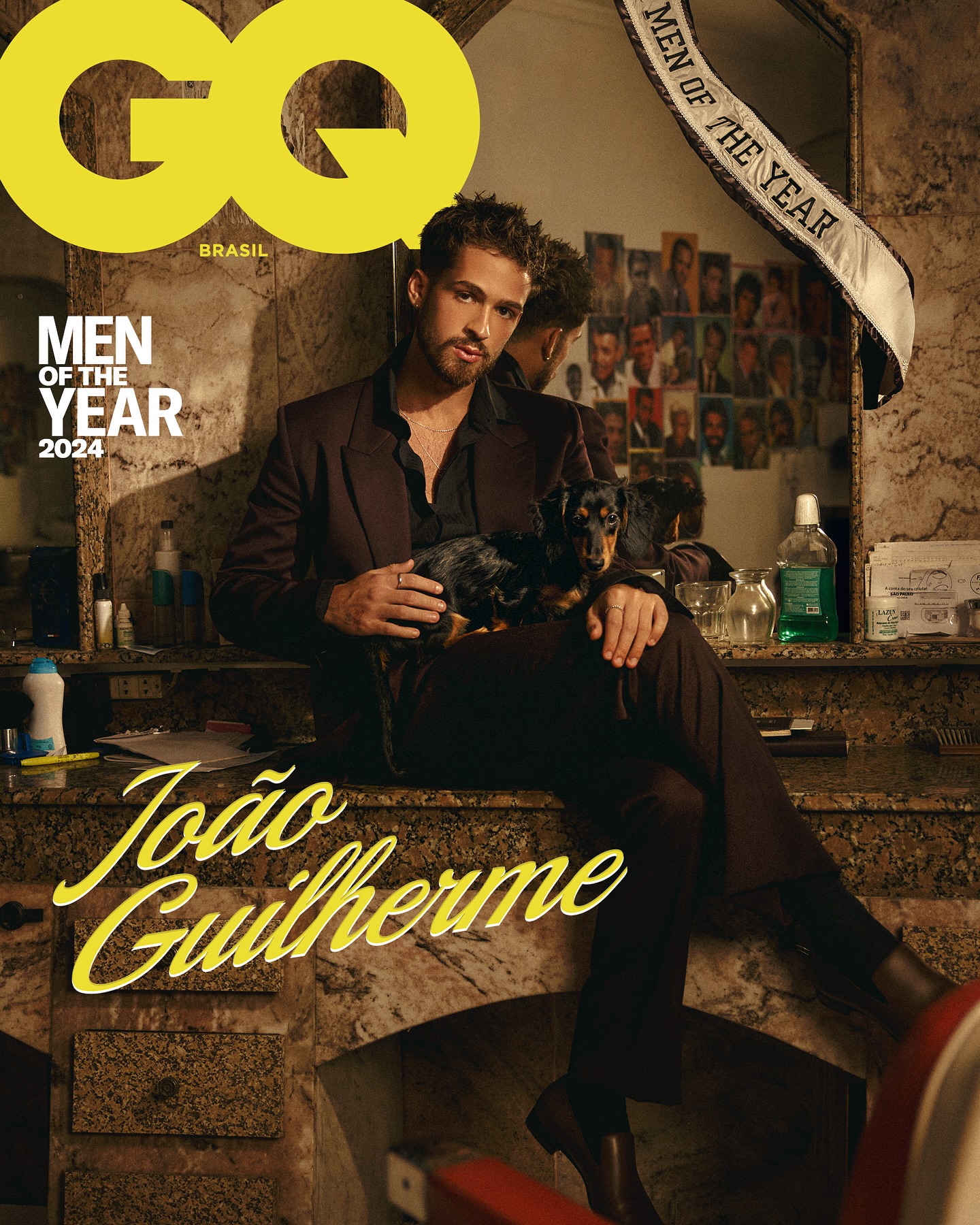 Capa da GQ Brasil com João Guilherme